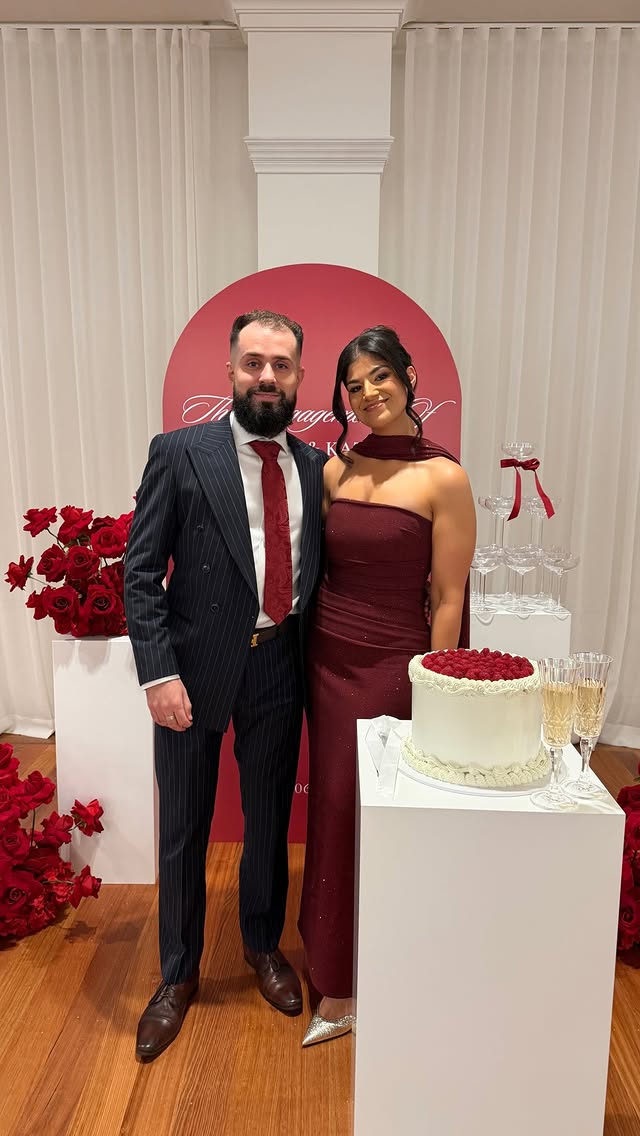 The engagement of Nicholas and Katerina